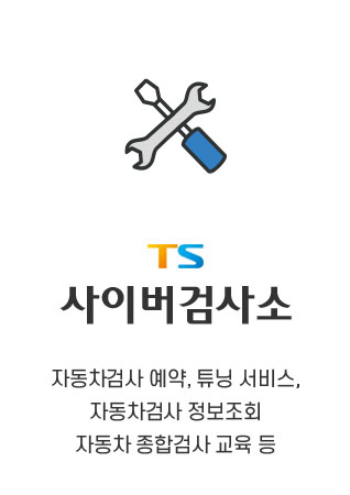 TS 사이버검사소 / 자동차검사 예약, 튜닝 서비스, 자동차검사 정보조회, 자동차 종합검사 교육 등